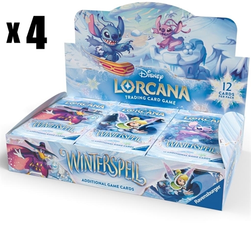 Winterspell - Booster Box Case (92 Booster Pack) - Disney Lorcana (ENG)